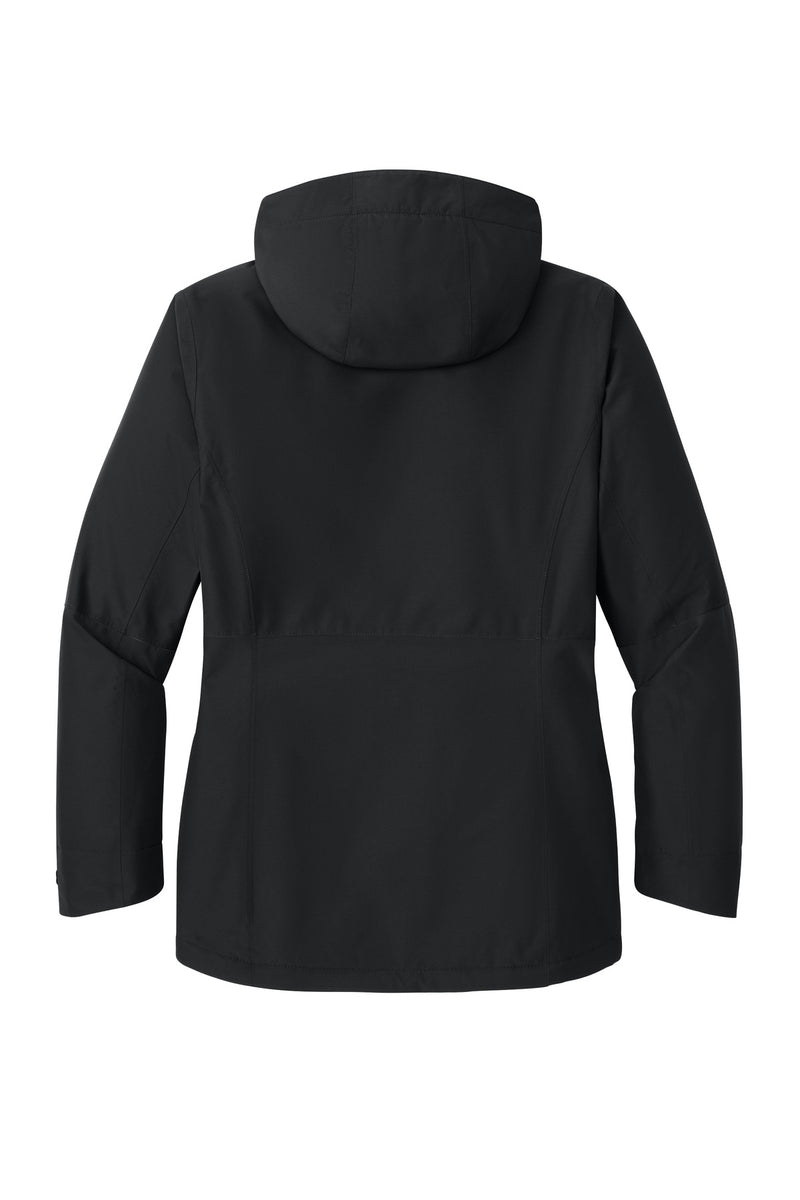Port Authority Women's Insulated Heavy Ripstop Jacket - Deep Black