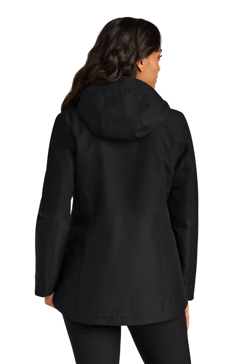 Port Authority Women's Insulated Heavy Ripstop Jacket - Deep Black