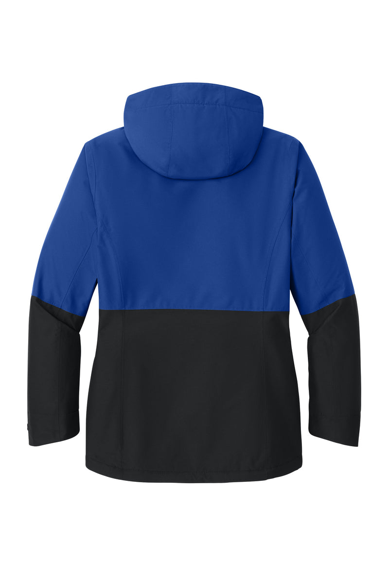 Port Authority Women's Insulated Heavy Ripstop Jacket - True Royal/ Deep Black