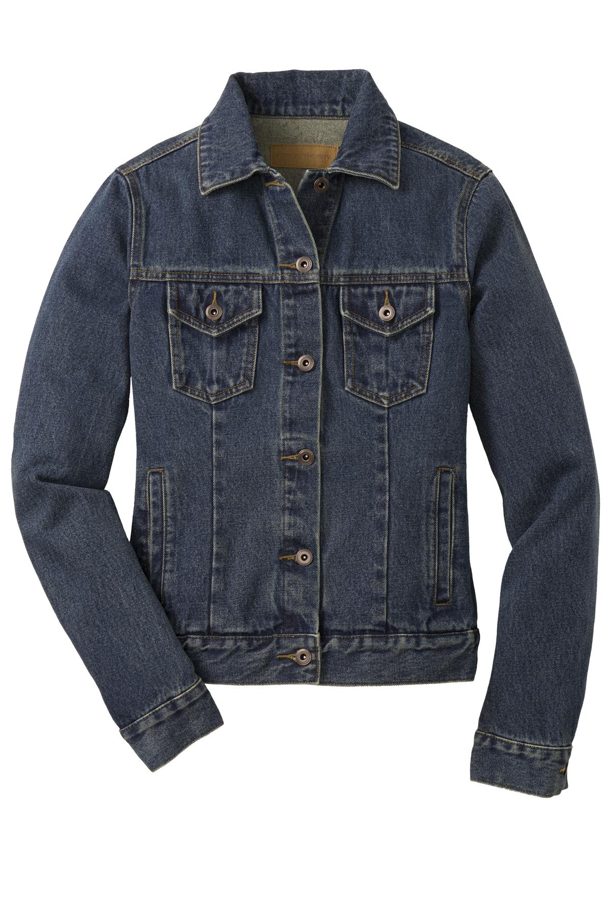 Port Authority Women's Denim Jacket - Denim Blue