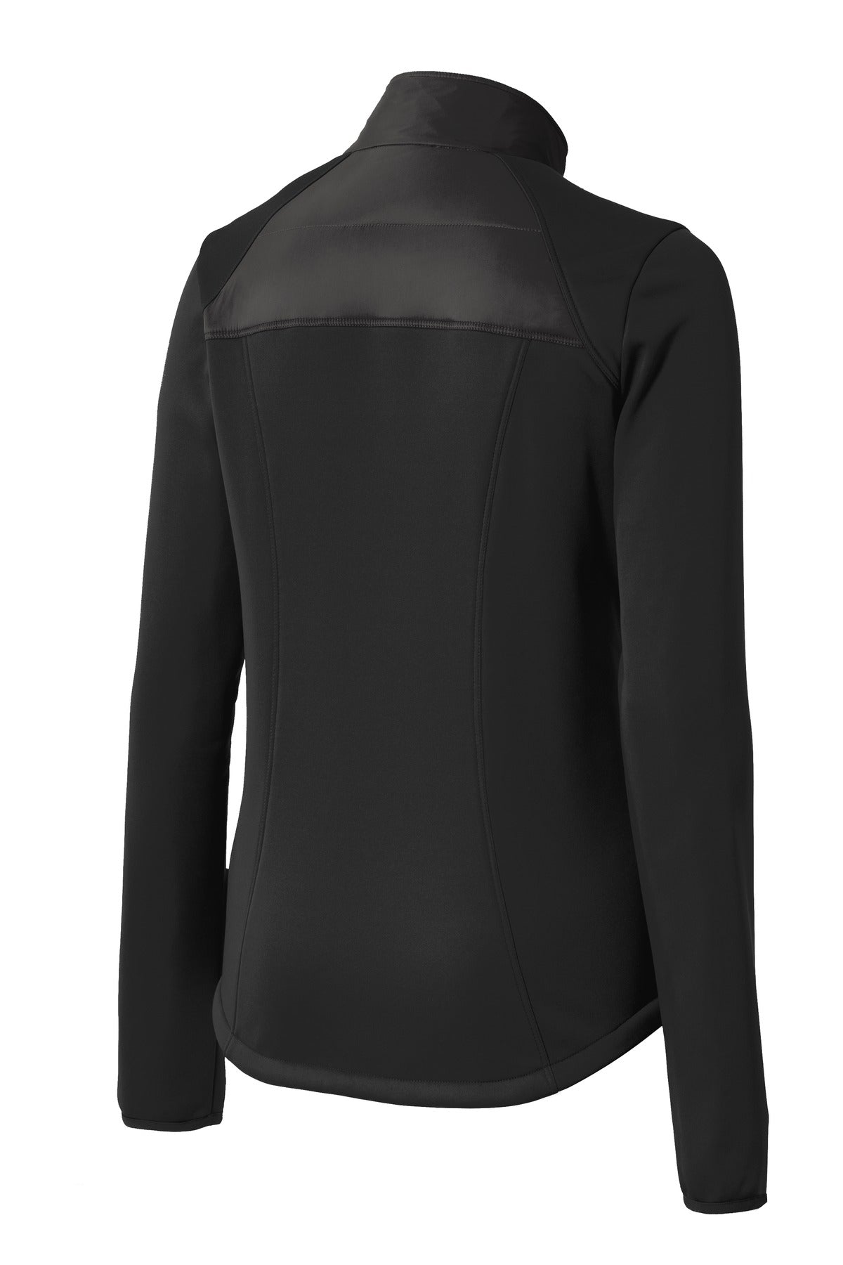 Port Authority Women's Hybrid Soft Shell Jacket - Deep Black