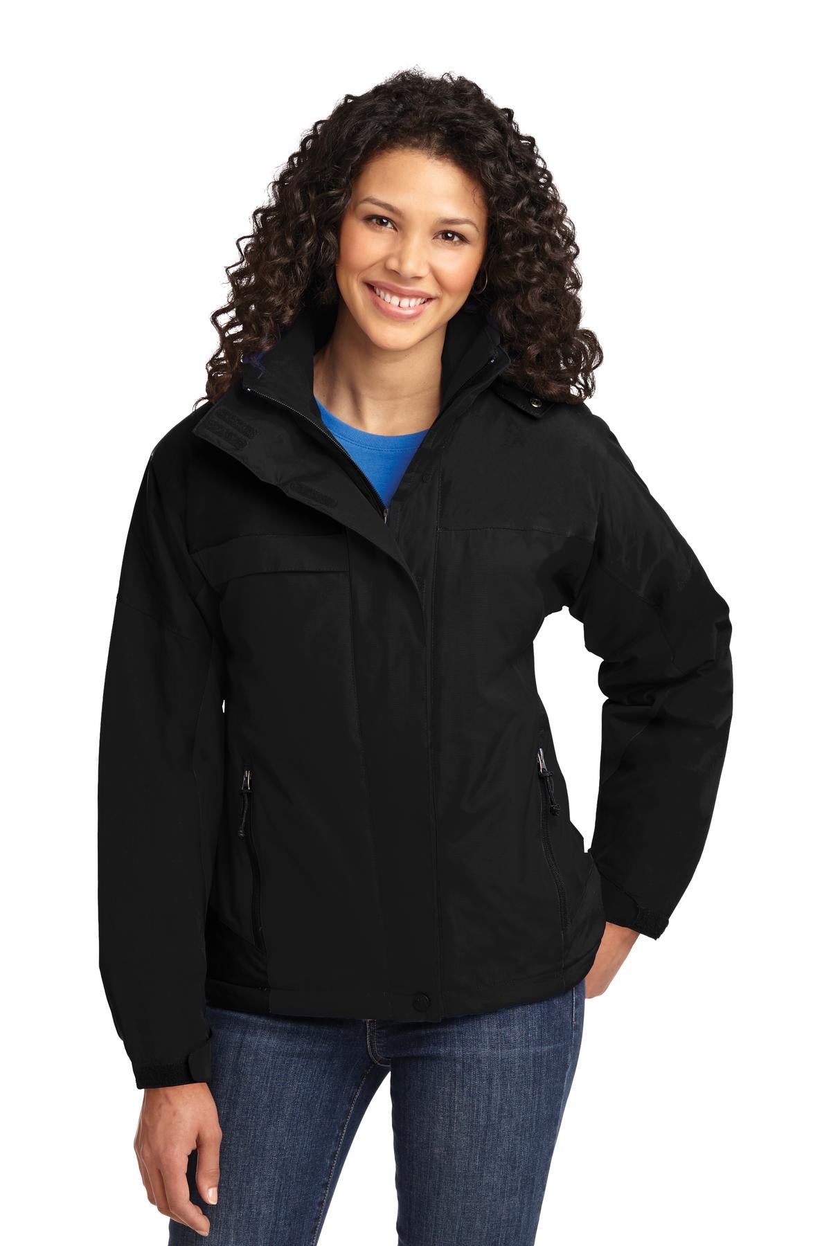 Port Authority Women's Nootka Jacket - Black/ Black