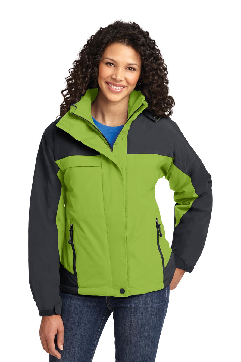 Port Authority Women's Nootka Jacket - Bright Pistachio/ Graphite