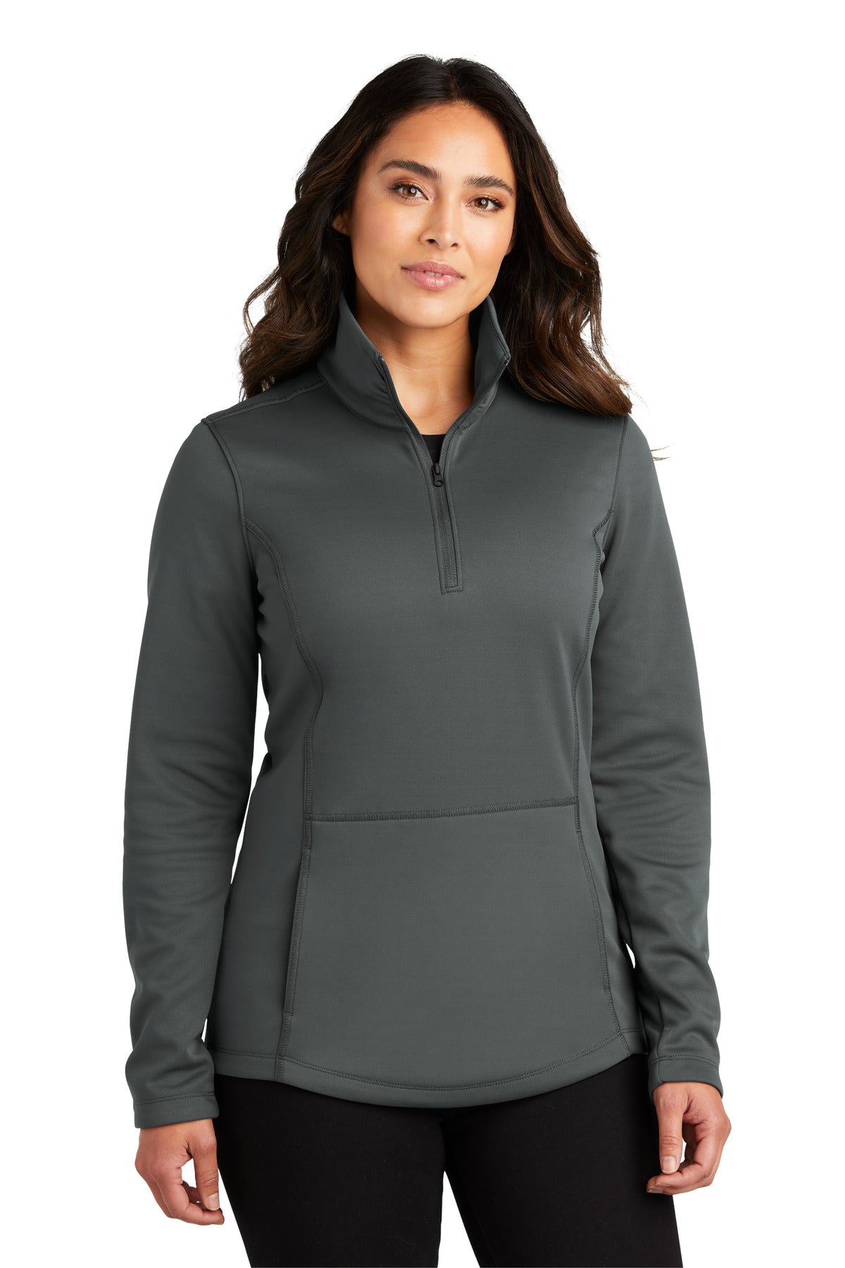 Port Authority Women's Smooth Fleece 1/4-Zip - Graphite
