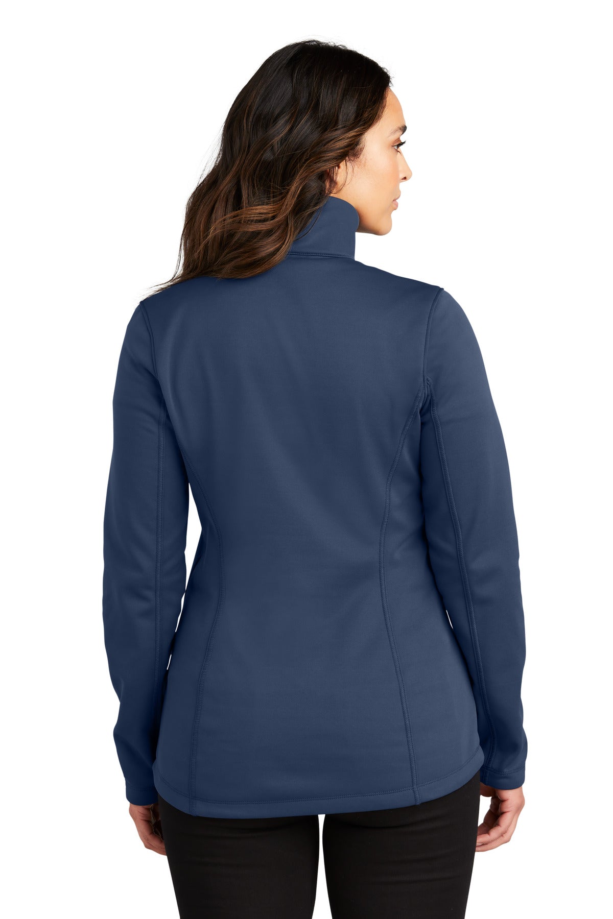 Port Authority Women's Smooth Fleece 1/4-Zip - River Blue Navy