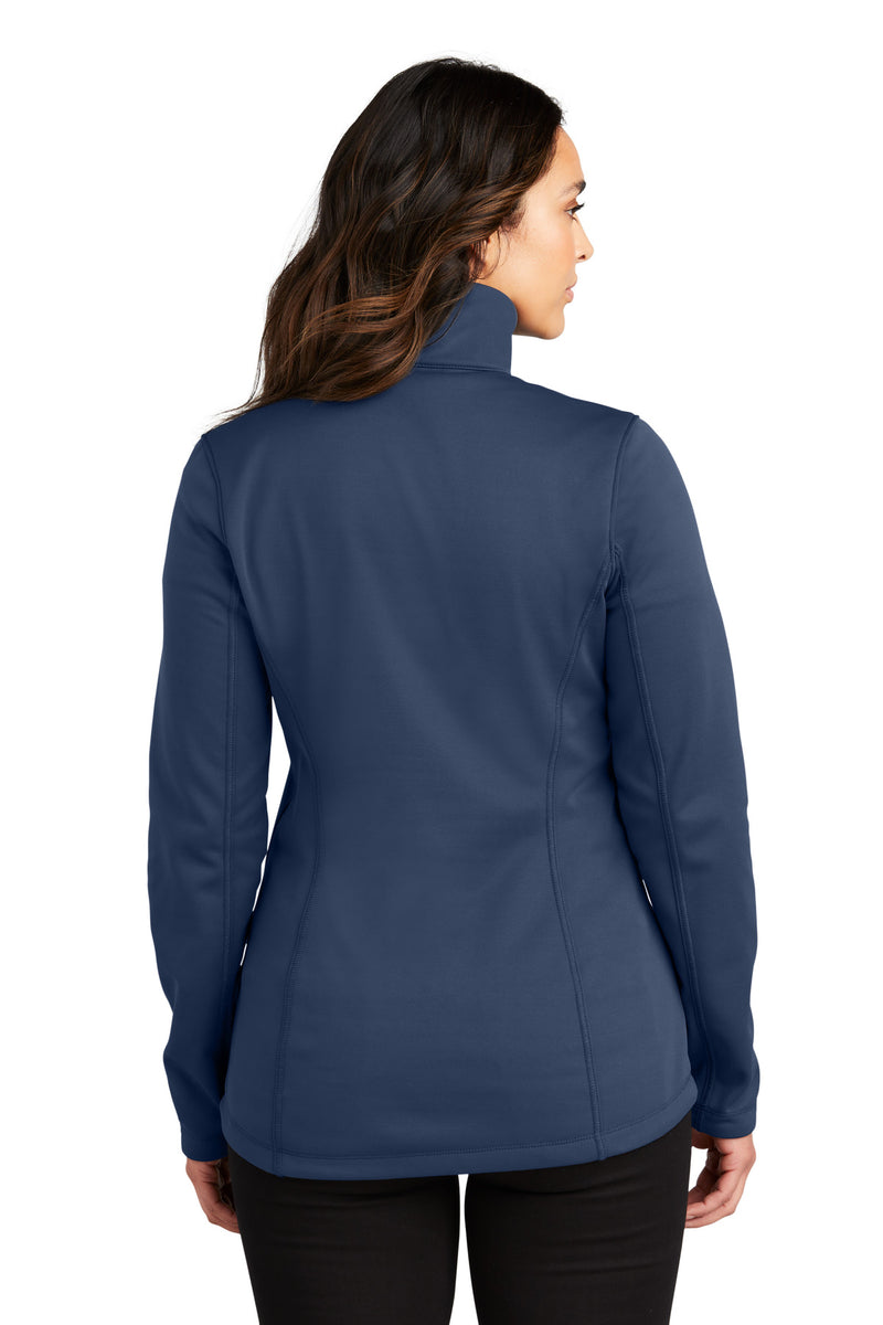 Port Authority Women's Smooth Fleece 1/4-Zip - River Blue Navy