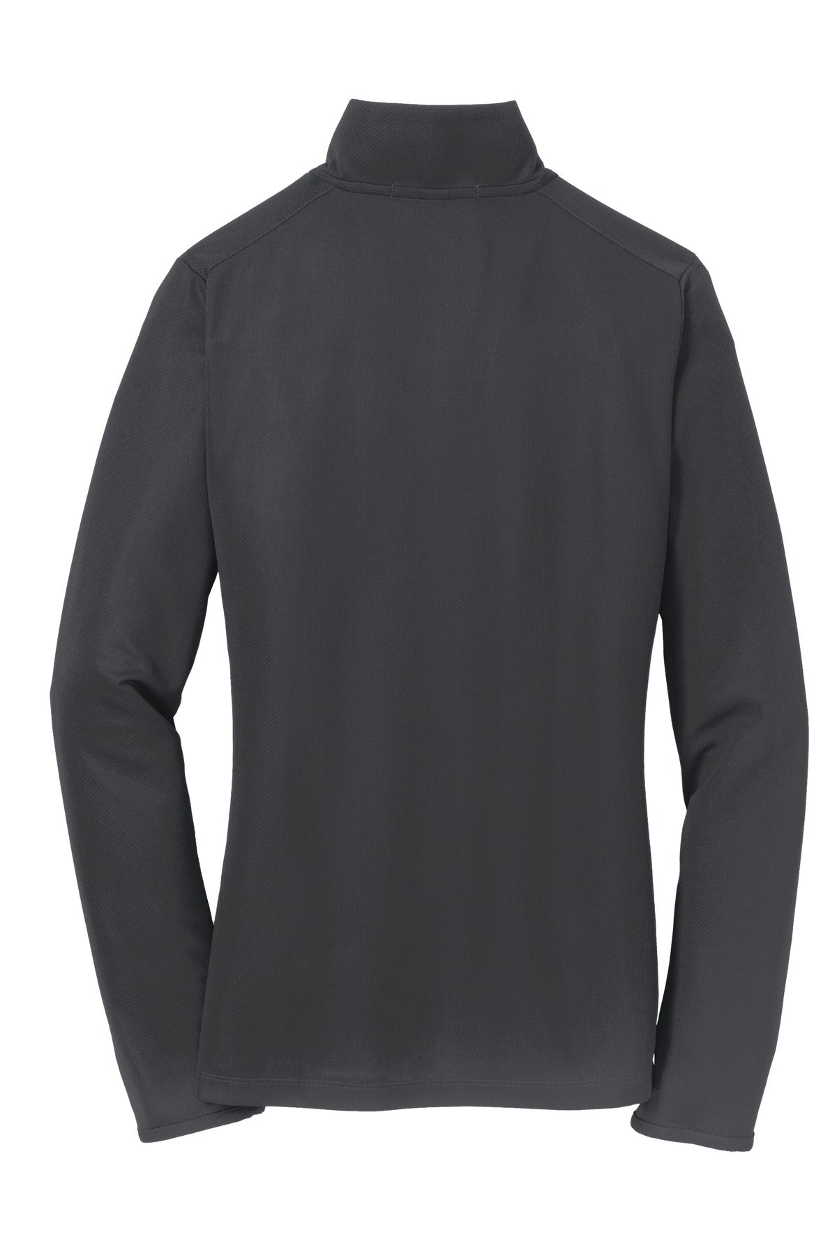 Port Authority Women's Pinpoint Mesh 1/2-Zip - Battleship Grey