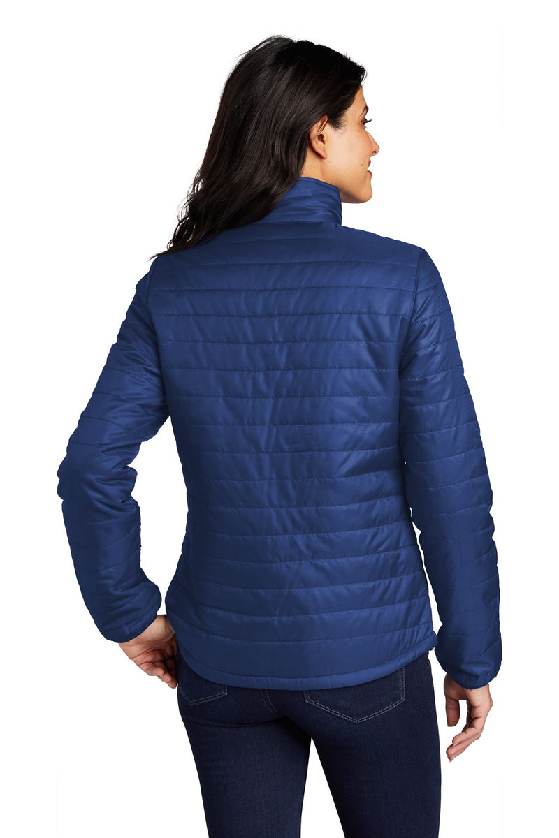 Port Authority Women's Packable Puffy Jacket - Cobalt Blue