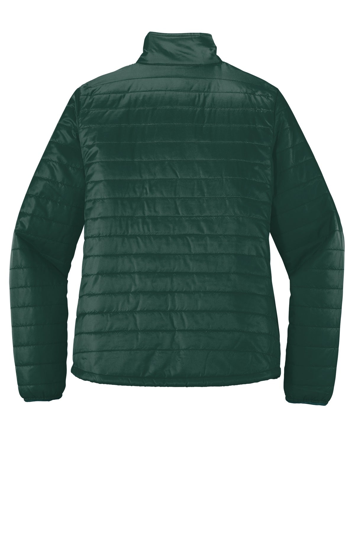 Port Authority Women's Packable Puffy Jacket - Tree Green/ Marine Green