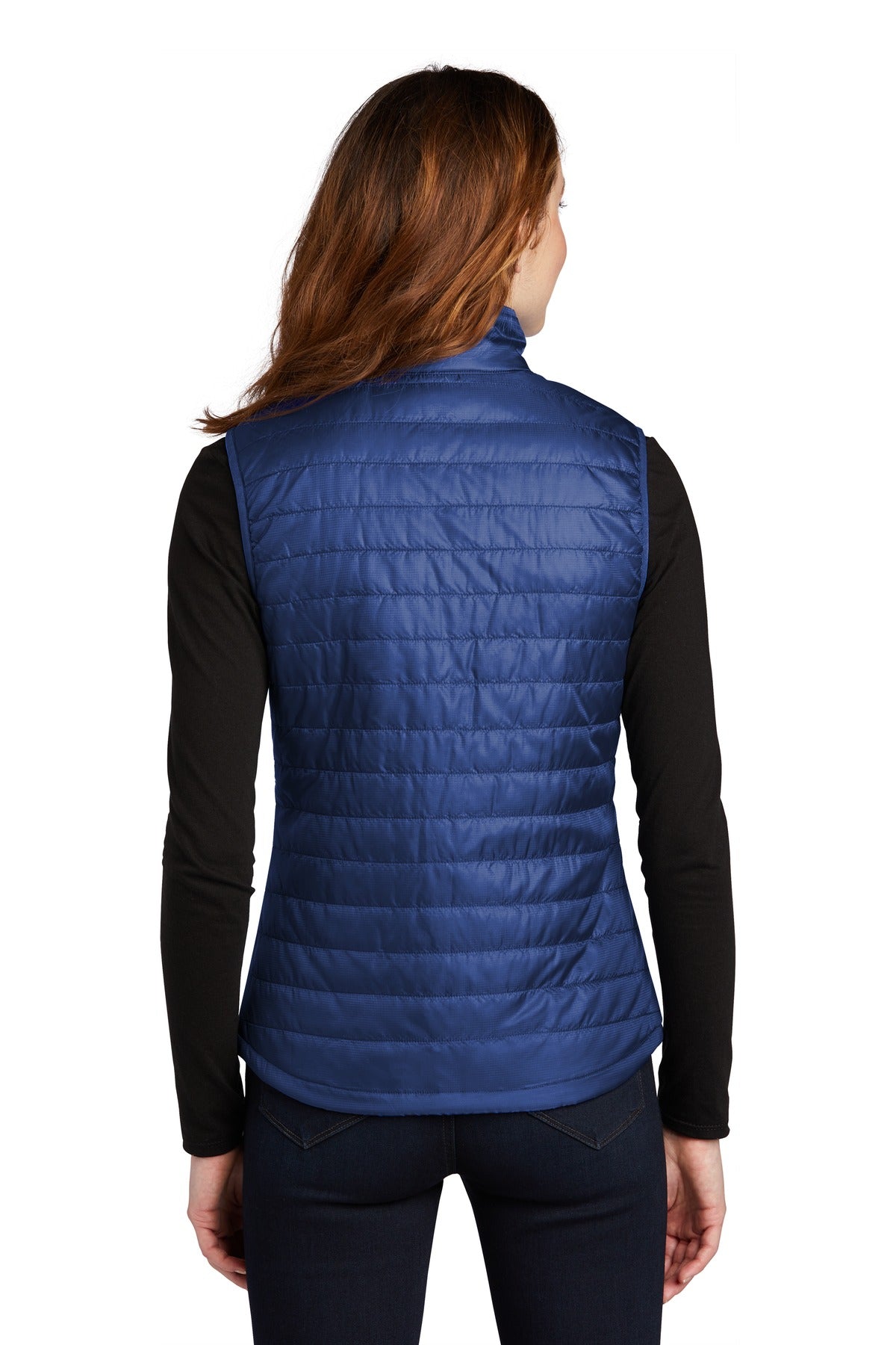 Port Authority  Women's Packable Puffy Vest - Cobalt Blue