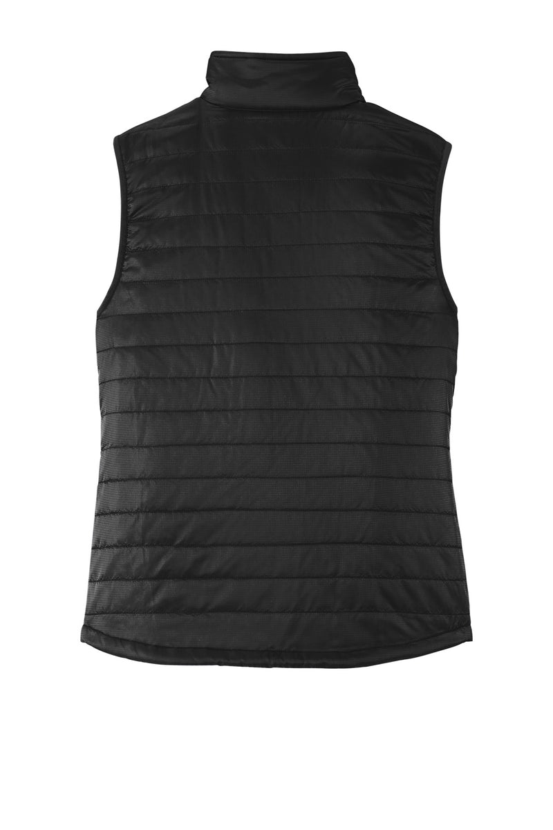 Port Authority  Women's Packable Puffy Vest - Deep Black