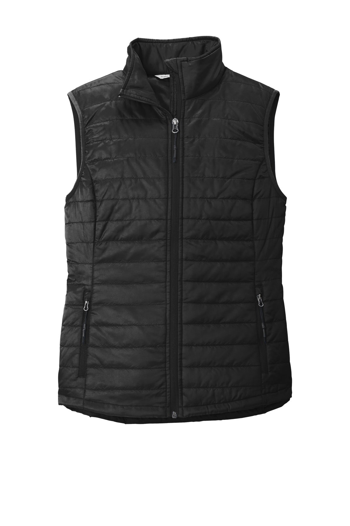 Port Authority  Women's Packable Puffy Vest - Deep Black