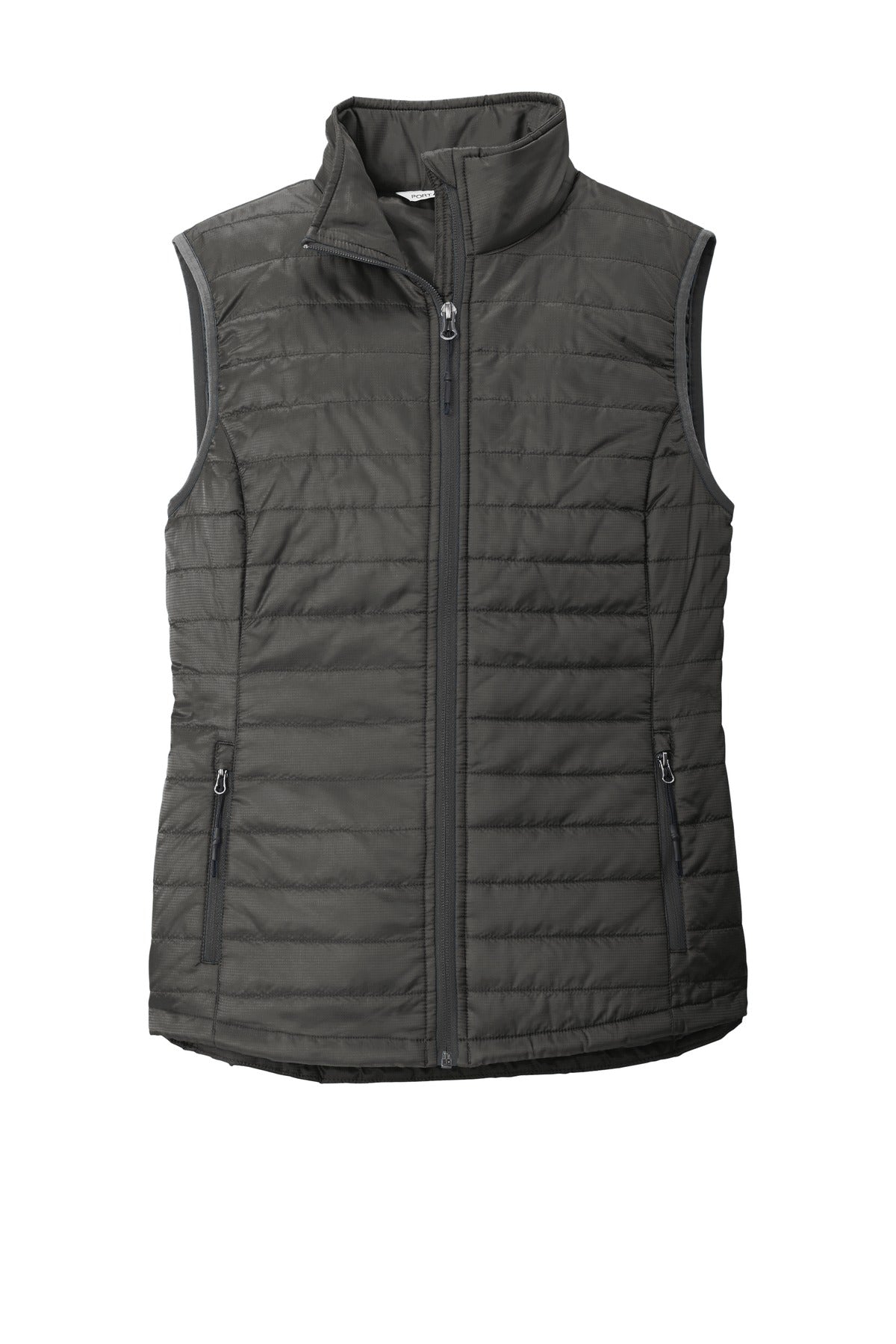 Port Authority  Women's Packable Puffy Vest - Sterling Grey/ Graphite