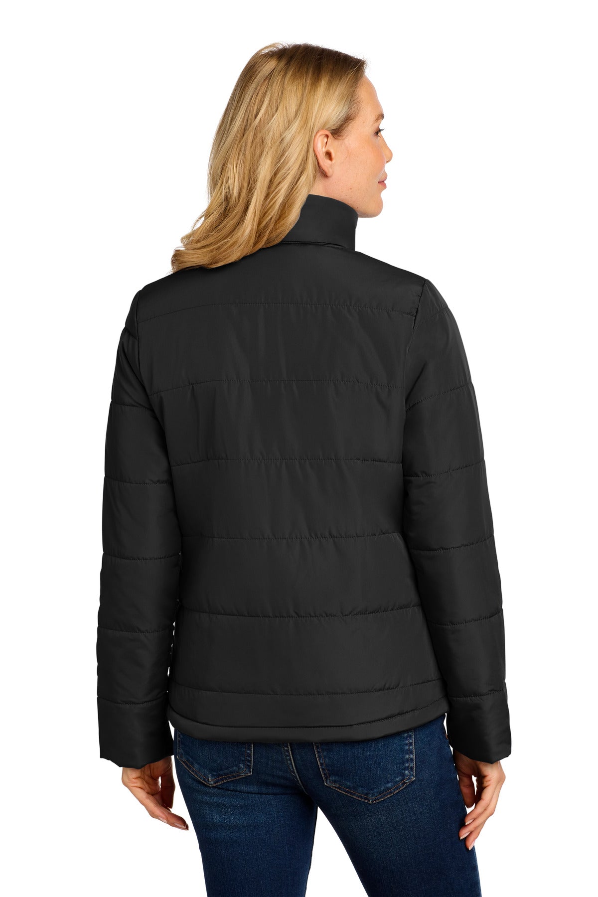 Port Authority Women's Puffer Jacket - Deep Black