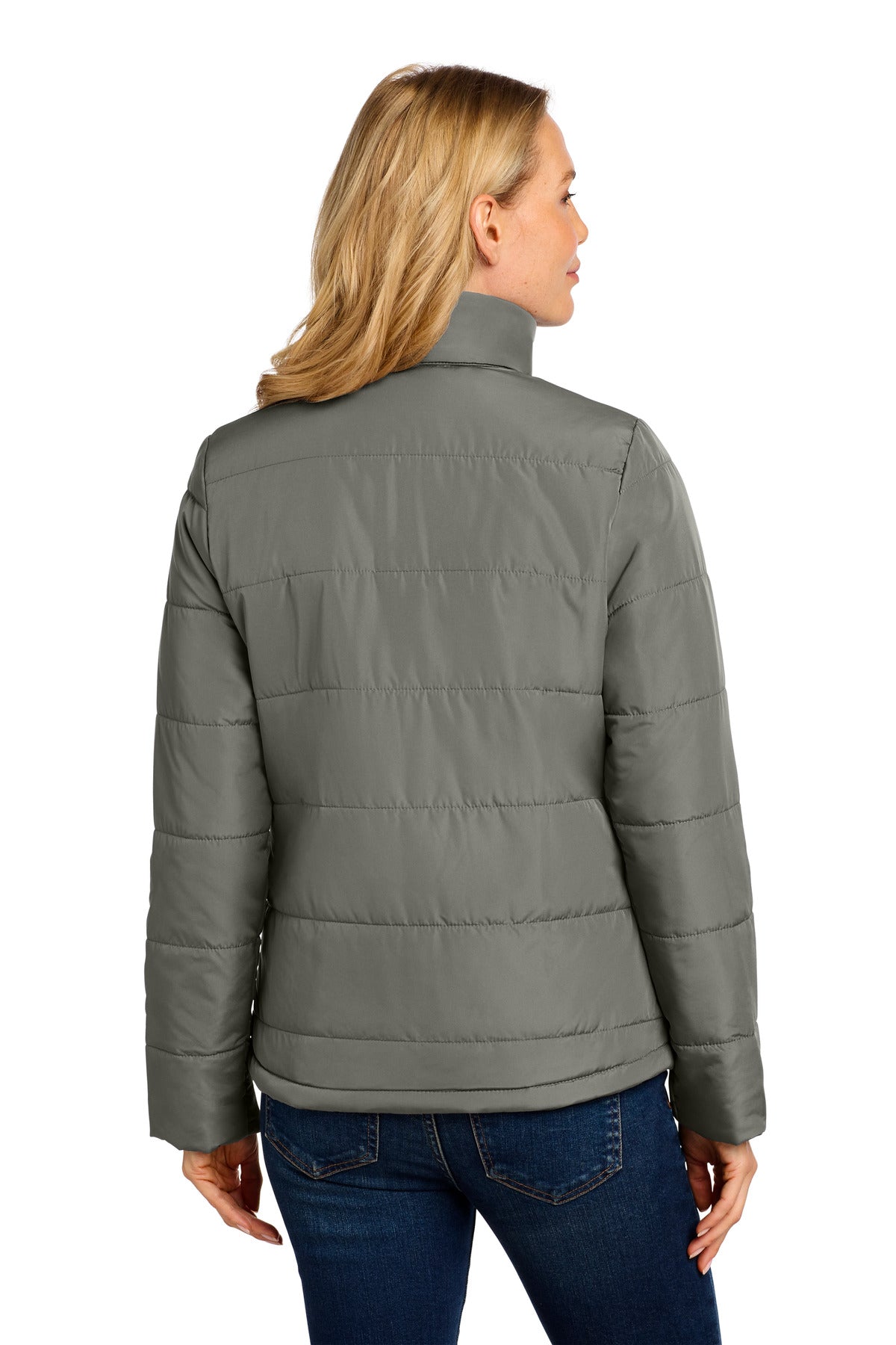 Port Authority Women's Puffer Jacket - Shadow Grey