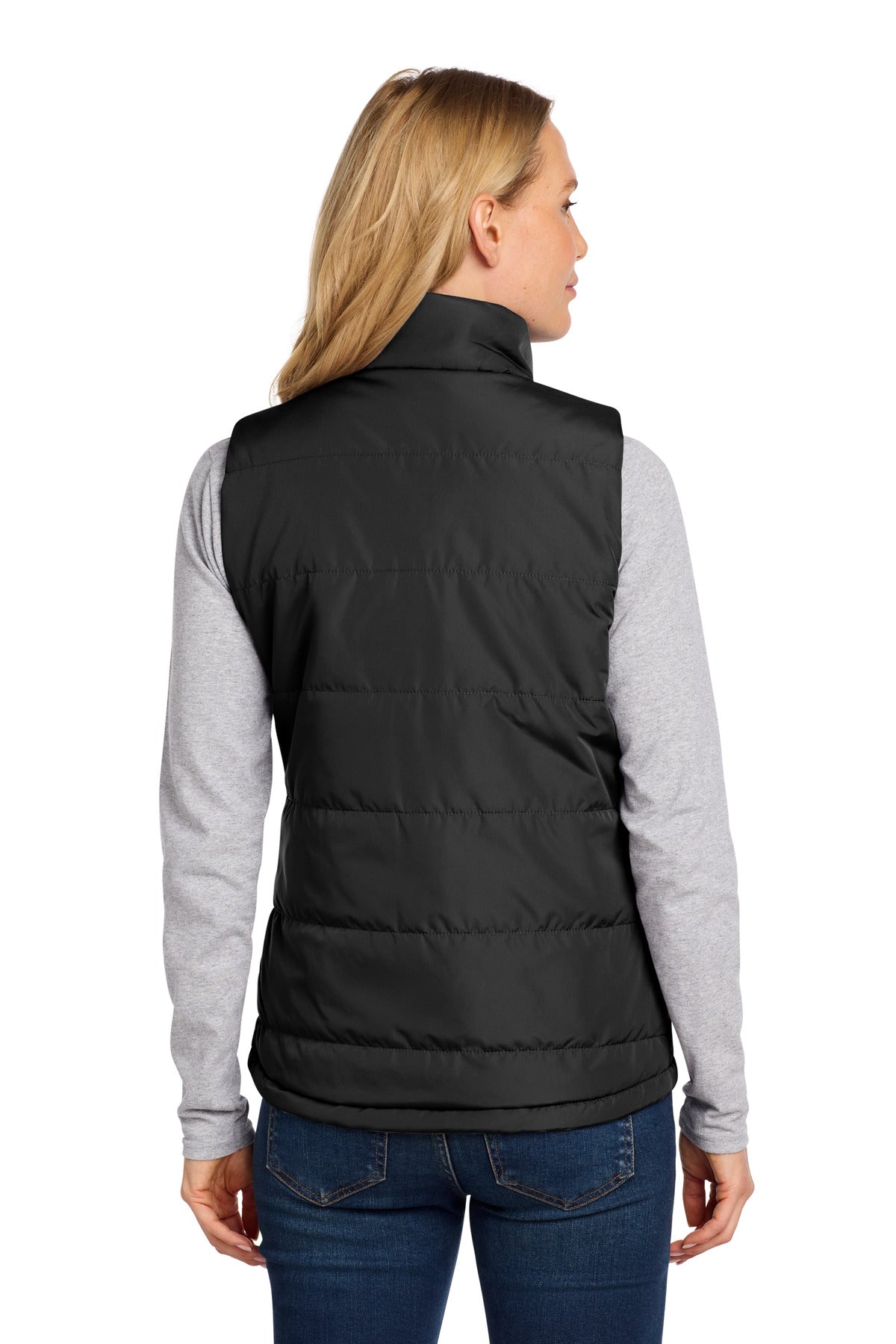 Port Authority Women's Puffer Vest - Deep Black