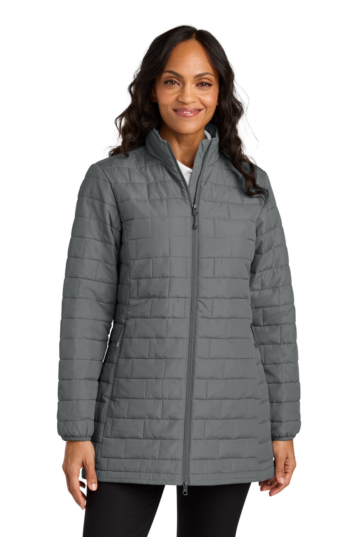 Port Authority Women's C-FREE Brick Jacket - Smoke Grey