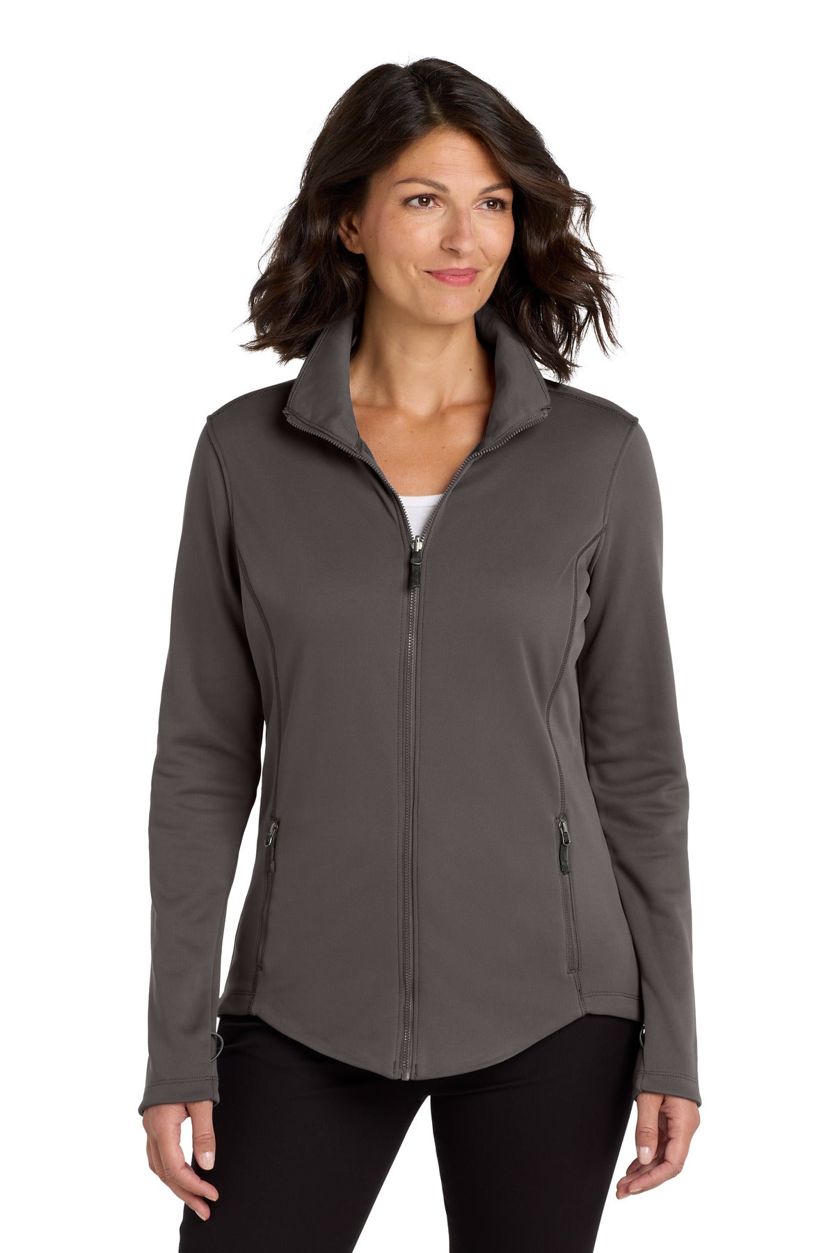 Port Authority  Women's Collective Smooth Fleece Jacket - Graphite