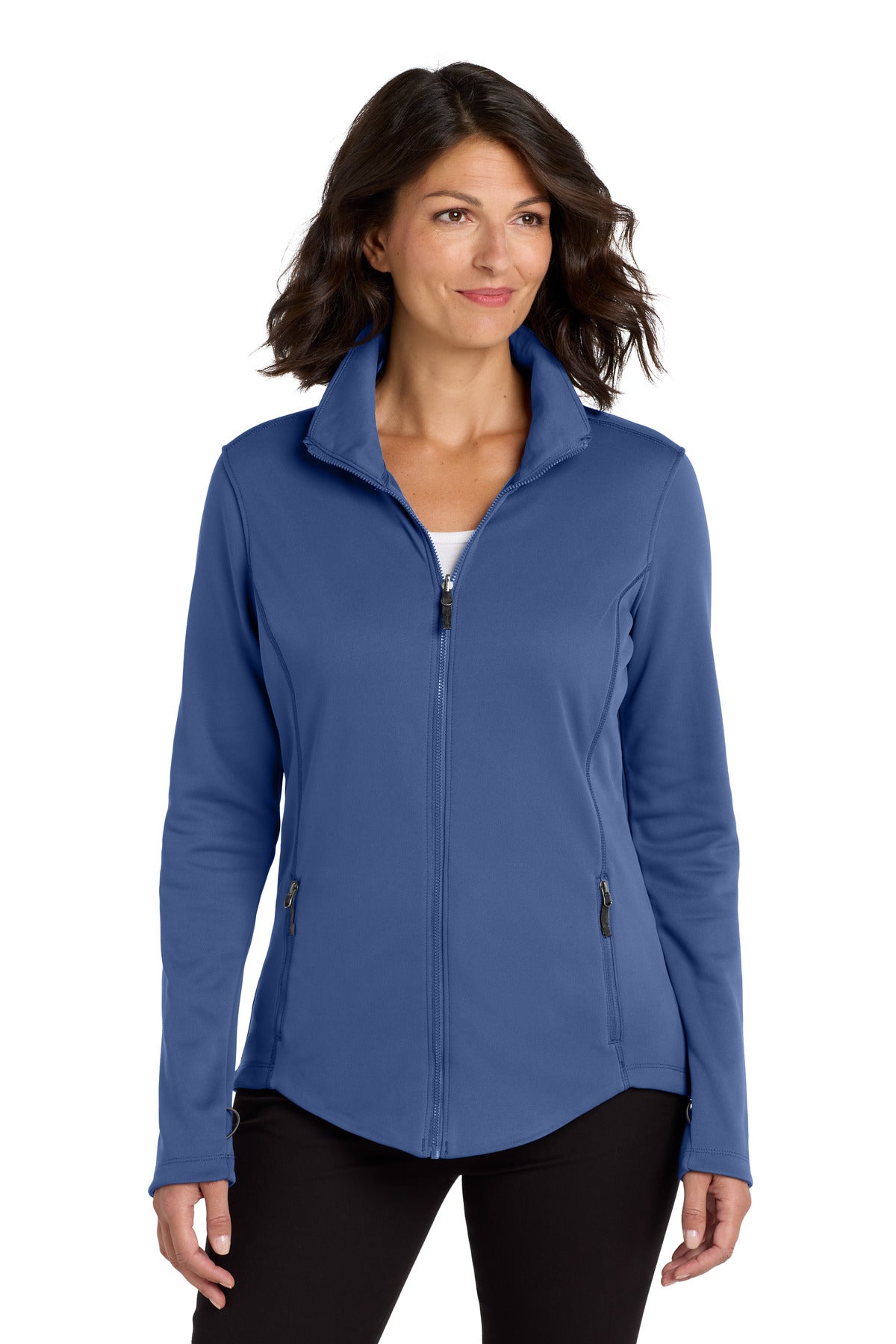 Port Authority  Women's Collective Smooth Fleece Jacket - Night Sky Blue