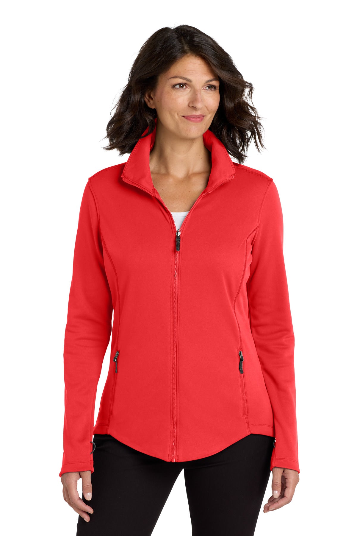 Port Authority  Women's Collective Smooth Fleece Jacket - Red Pepper