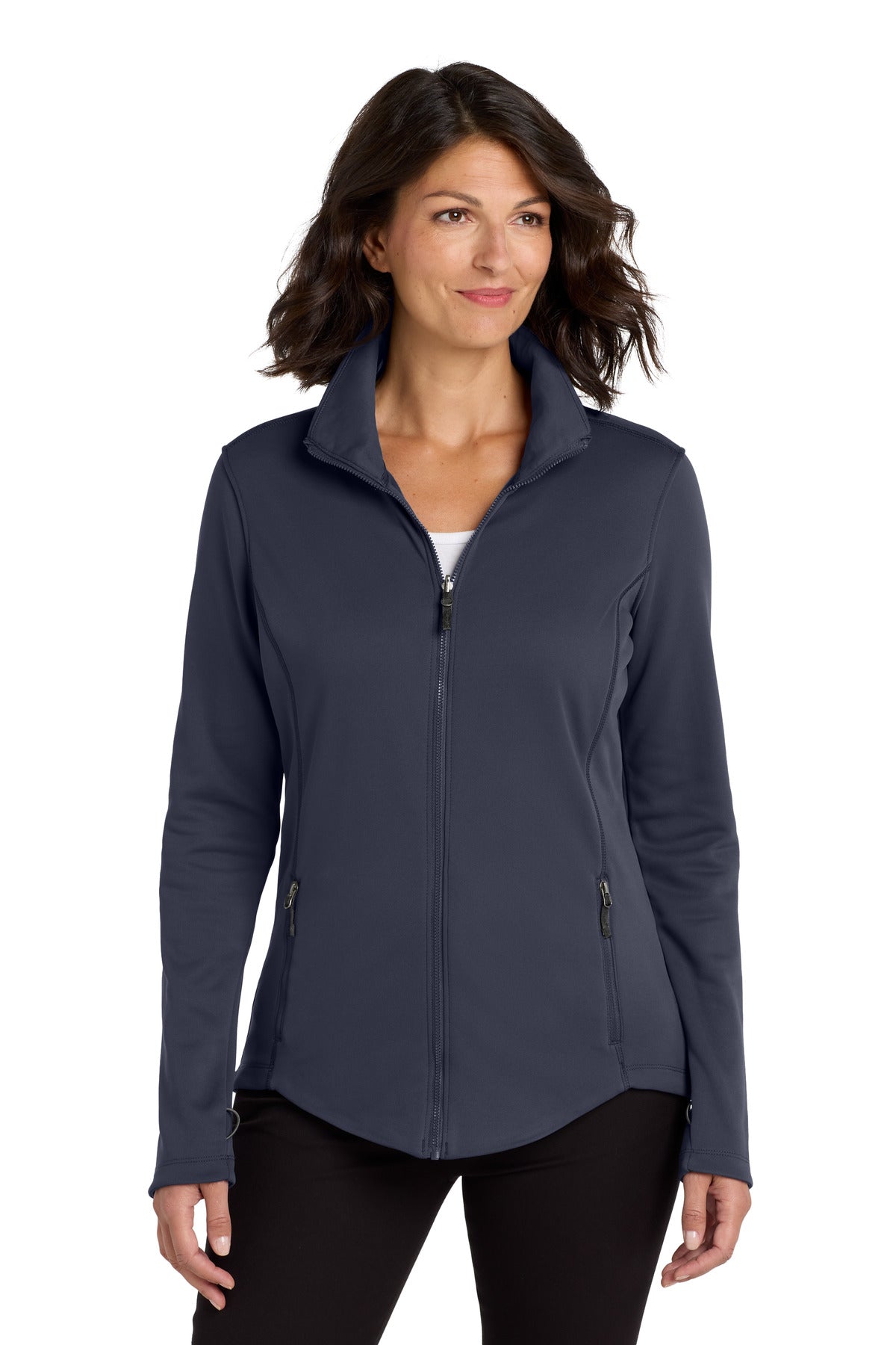 Port Authority  Women's Collective Smooth Fleece Jacket - River Blue Navy