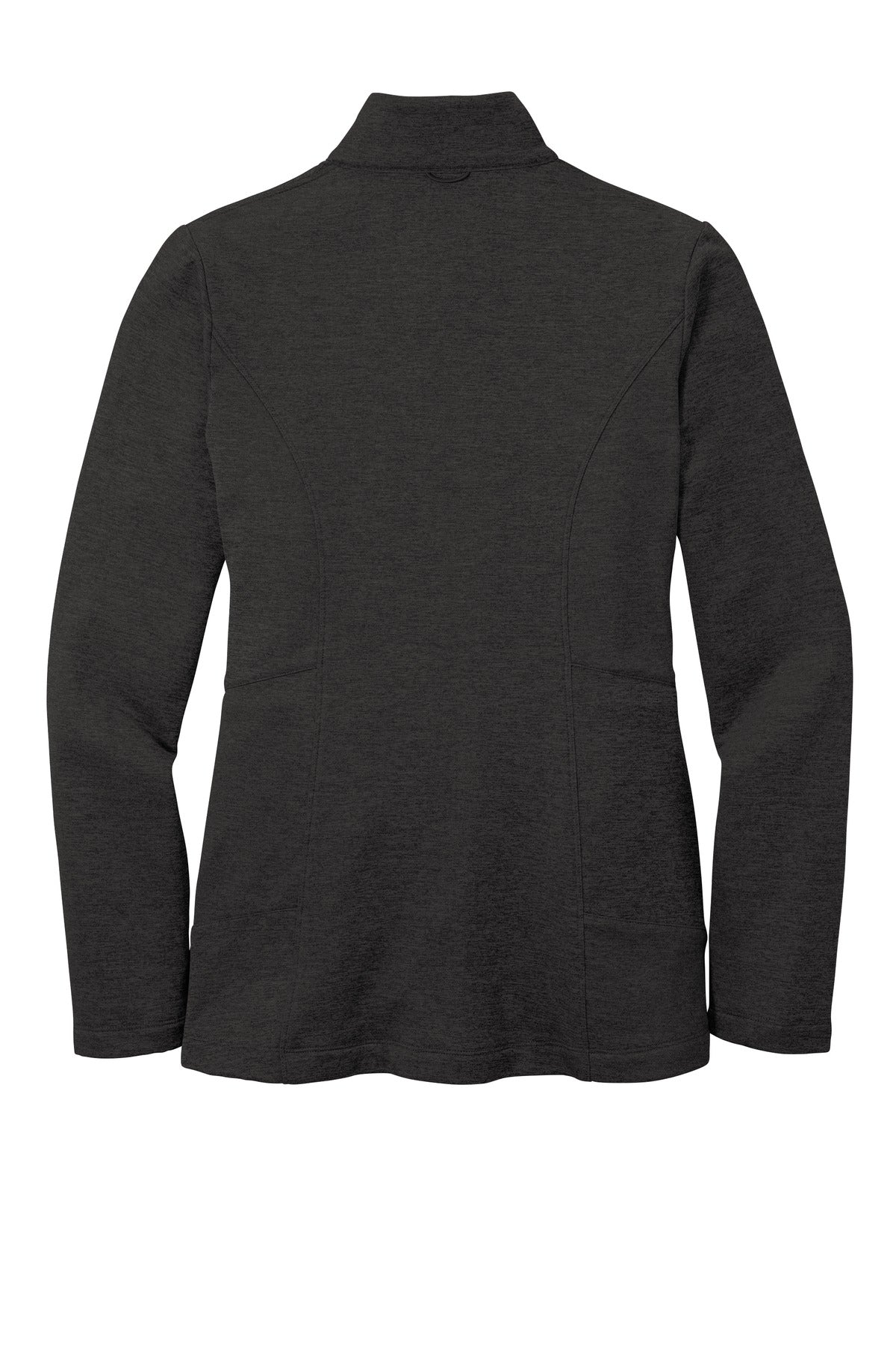 Port Authority  Women's Collective Striated Fleece Jacket - Deep Black Heather
