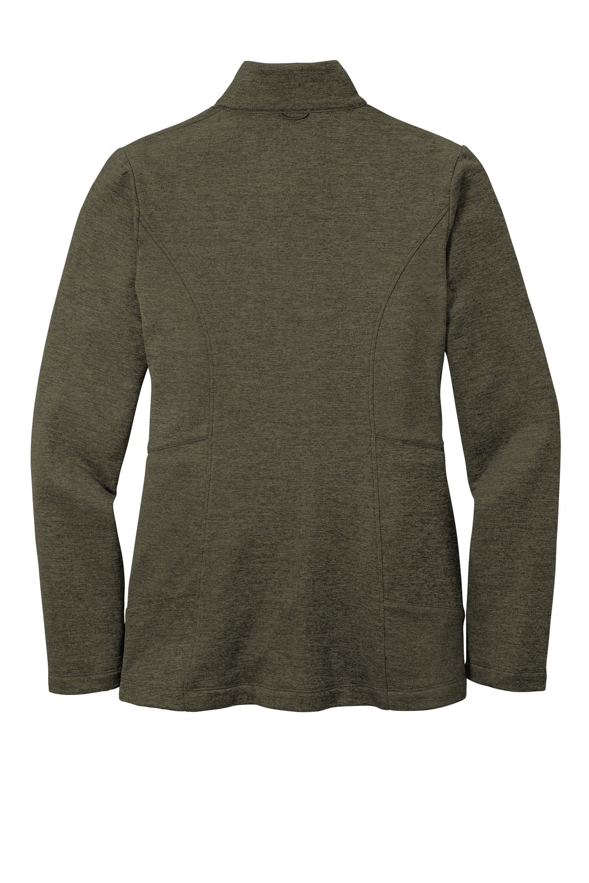 Port Authority  Women's Collective Striated Fleece Jacket - Deep Olive Heather