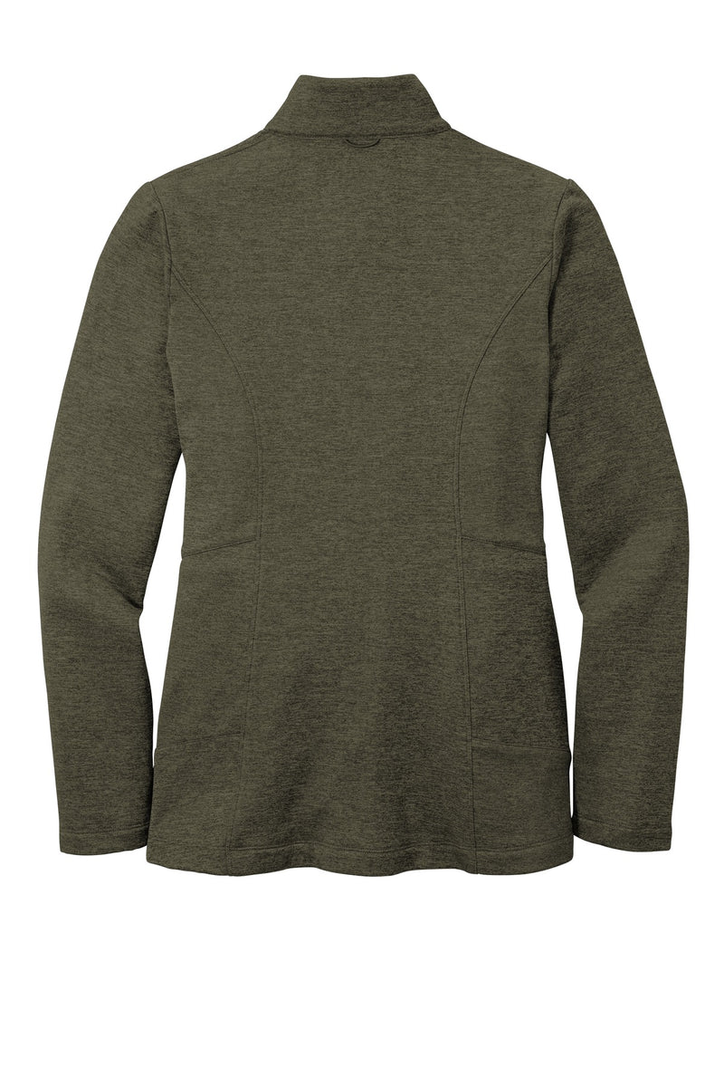 Port Authority  Women's Collective Striated Fleece Jacket - Deep Olive Heather