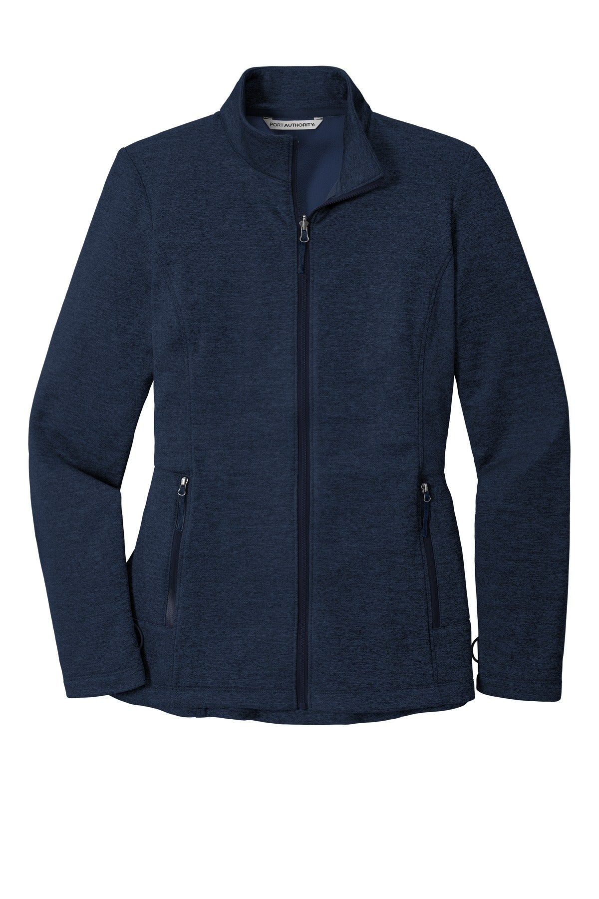 Port Authority  Women's Collective Striated Fleece Jacket - River Blue Navy Heather