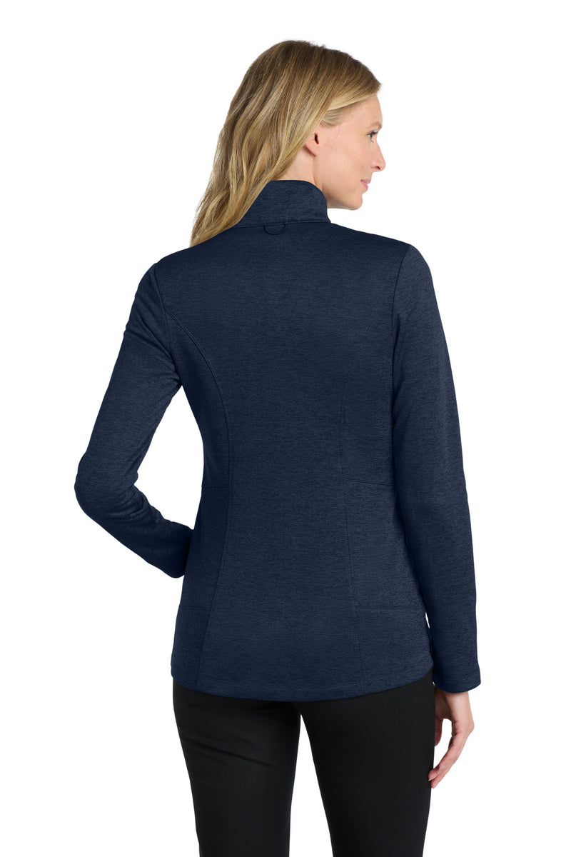 Port Authority  Women's Collective Striated Fleece Jacket - River Blue Navy Heather