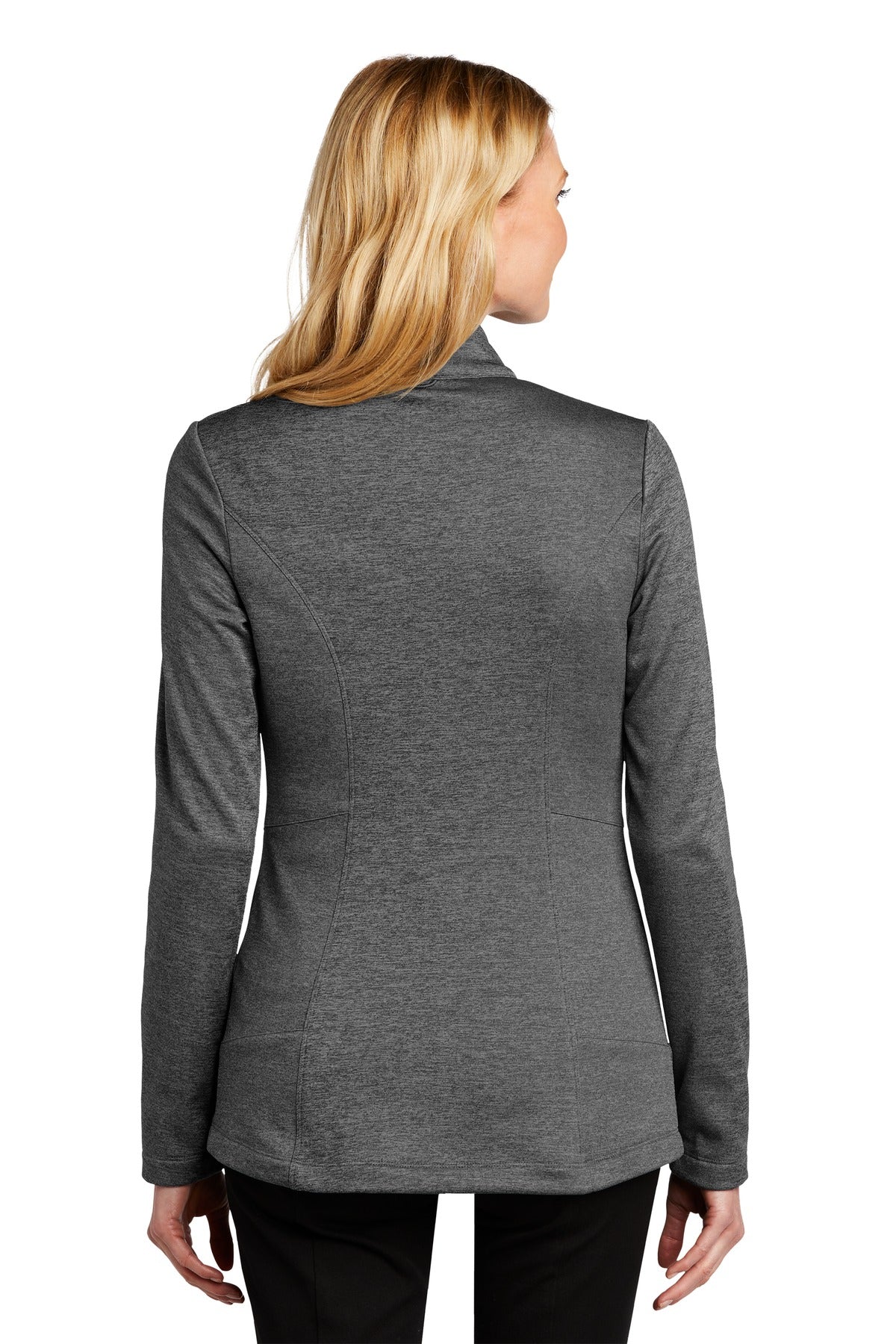 Port Authority  Women's Collective Striated Fleece Jacket - Sterling Grey Heather