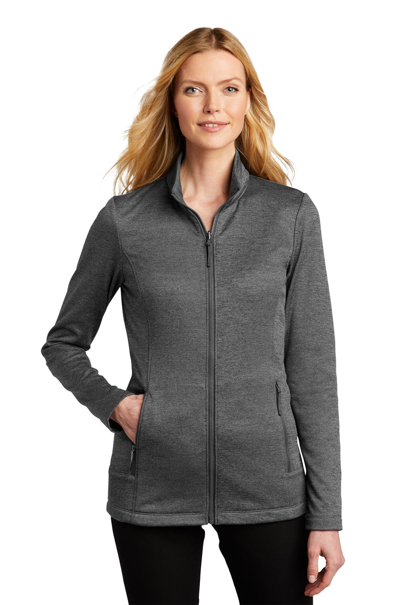Port Authority  Women's Collective Striated Fleece Jacket - Sterling Grey Heather