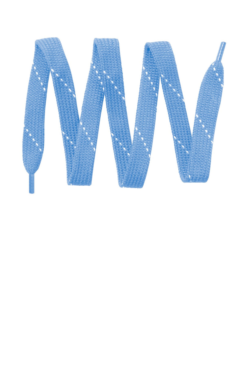 Sport-Tek Laces - Carolina Blue/ White