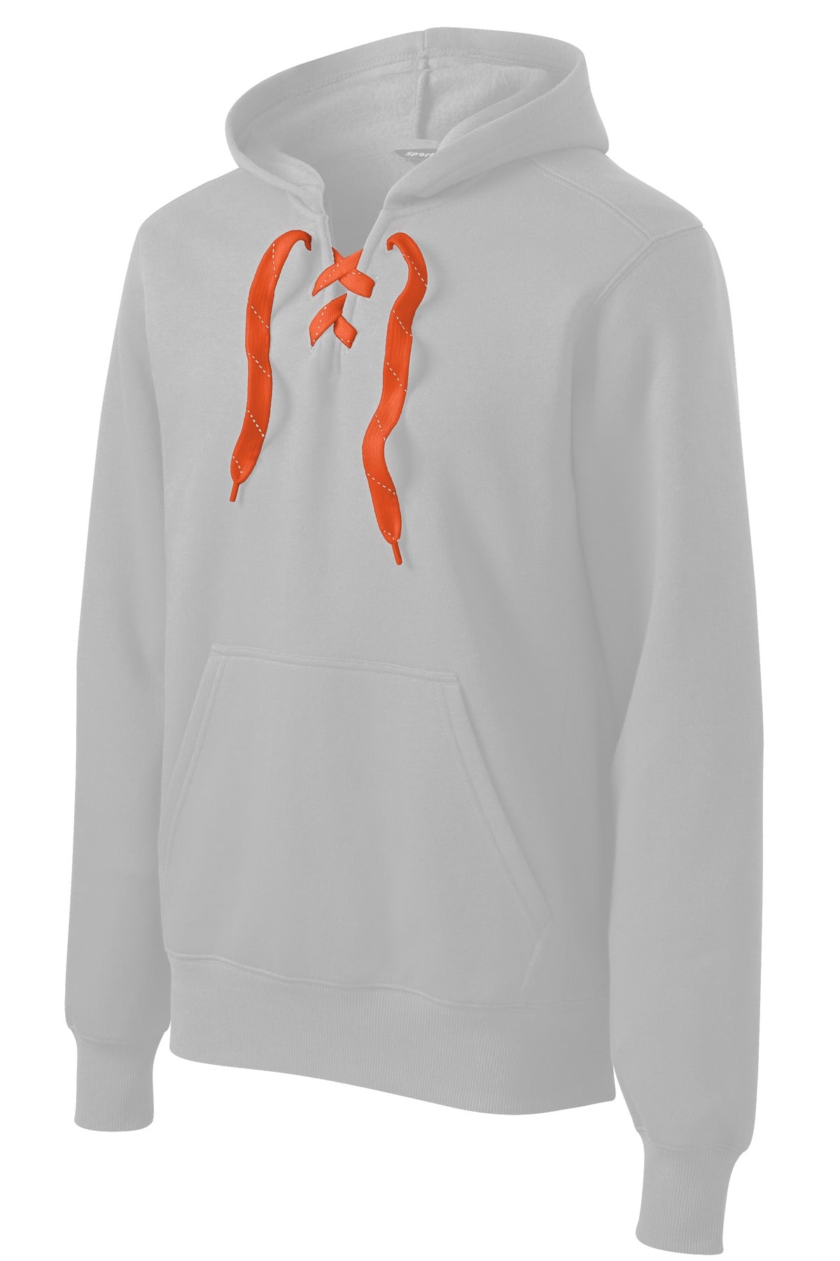 Sport-Tek Laces - Deep Orange/ White
