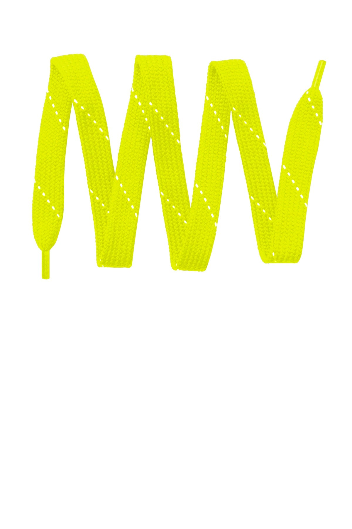 Sport-Tek Laces - Neon Yellow/ White