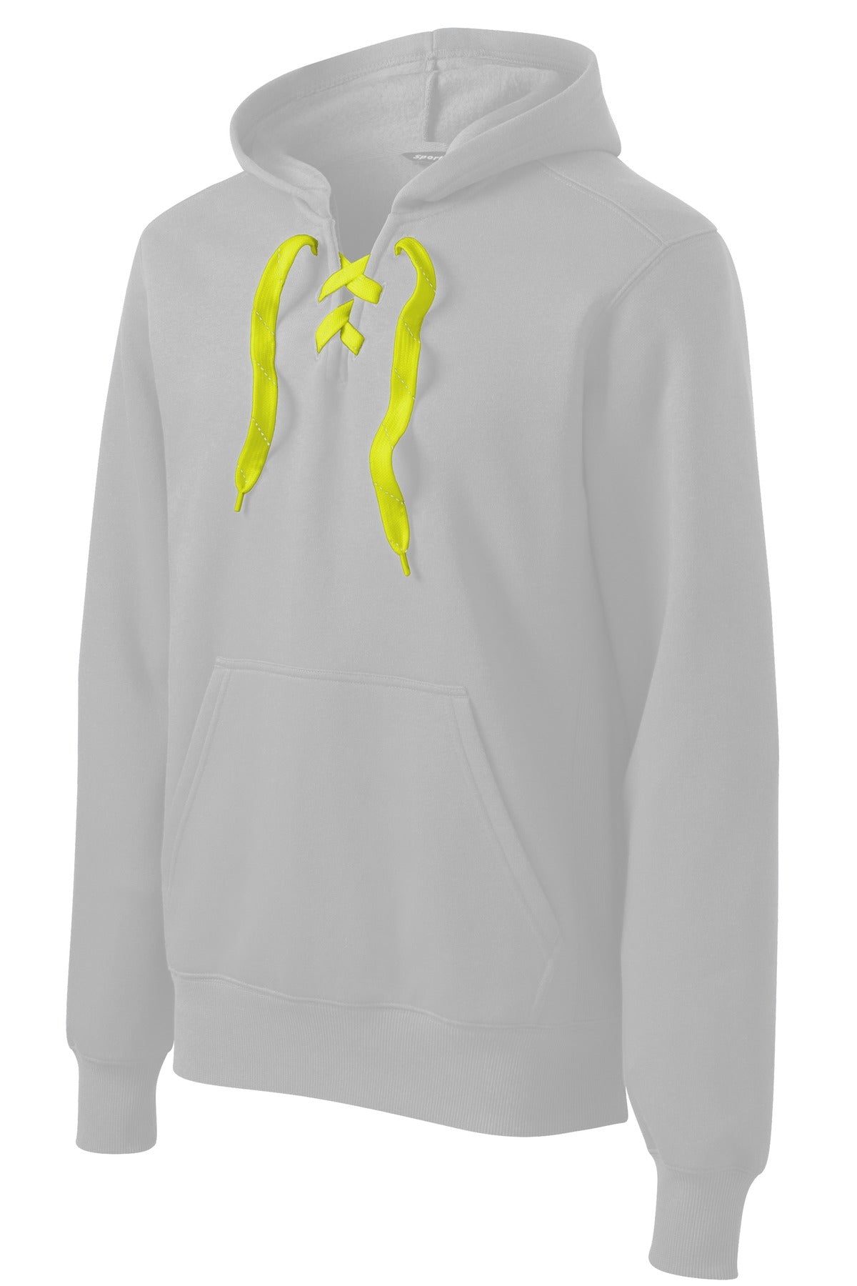 Sport-Tek Laces - Neon Yellow/ White