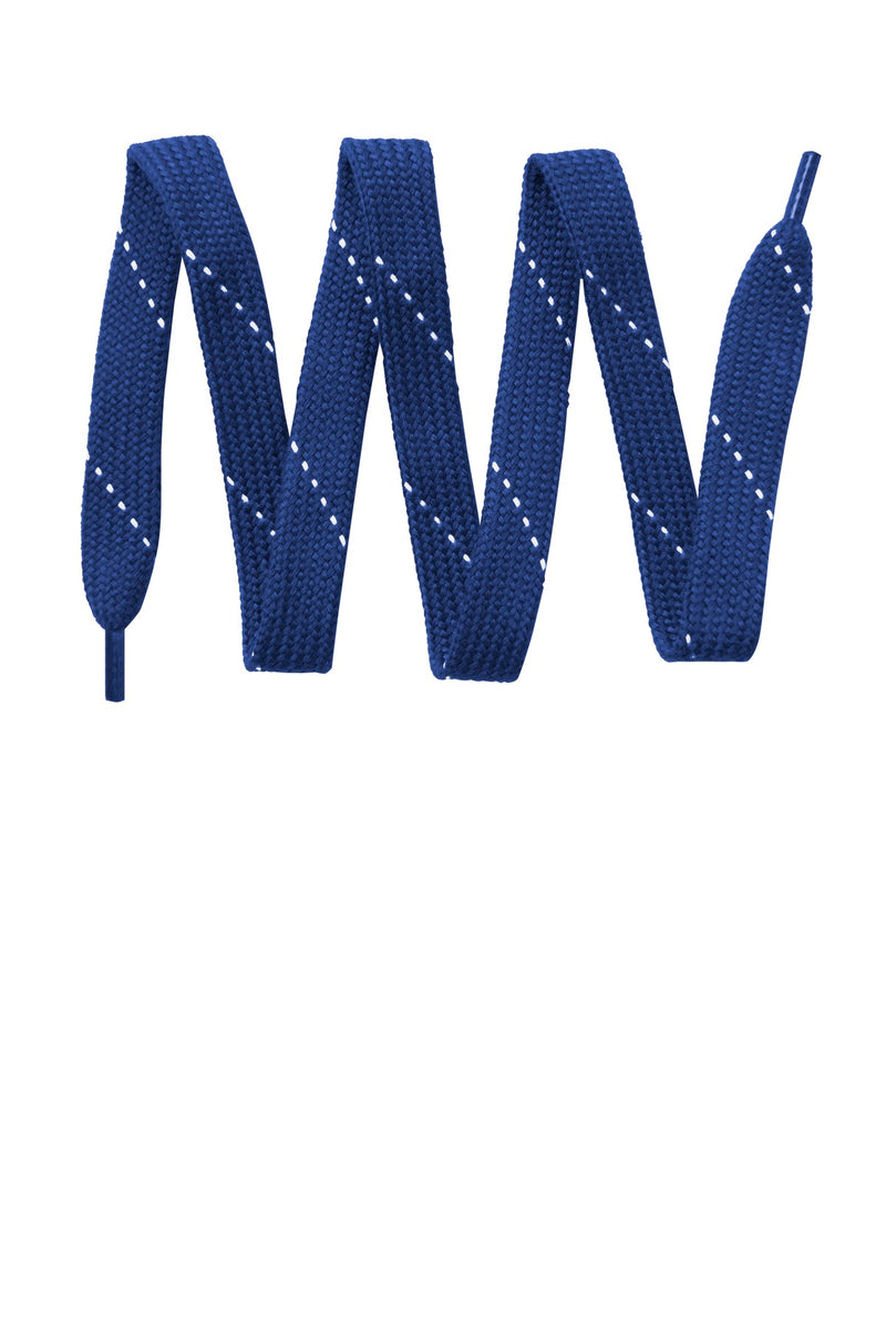 Sport-Tek Laces - True Royal/ White