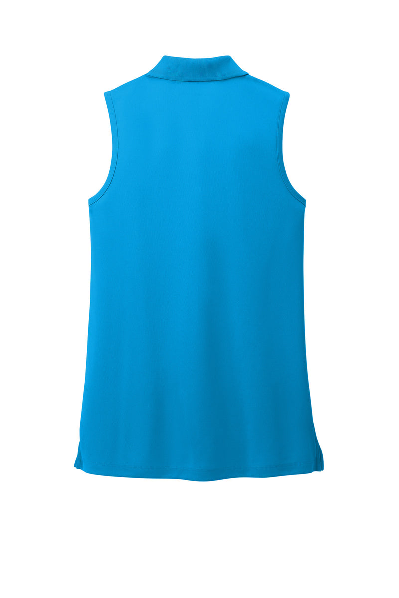 Port Authority Women's Dry Zone UV Micro-Mesh Sleeveless Polo - Coastal Blue