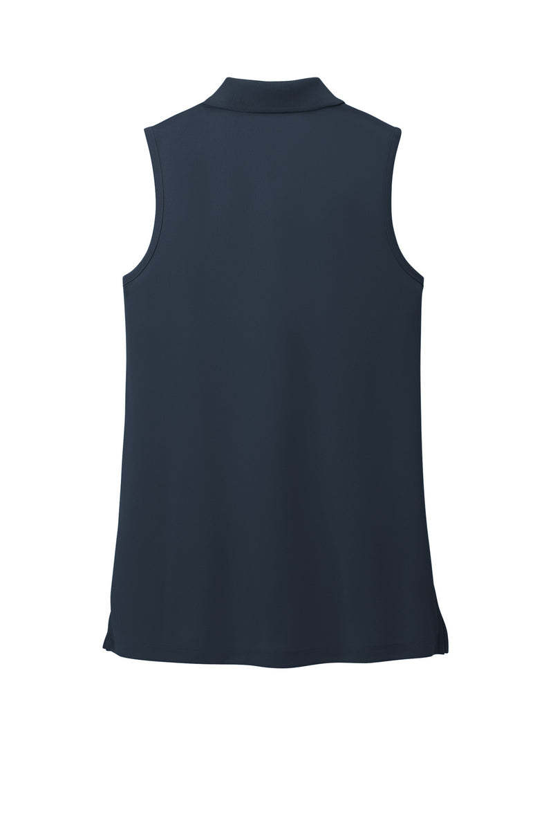 Port Authority Women's Dry Zone UV Micro-Mesh Sleeveless Polo - River Blue Navy