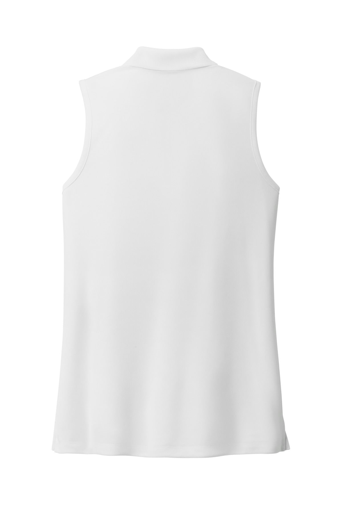 Port Authority Women's Dry Zone UV Micro-Mesh Sleeveless Polo - White