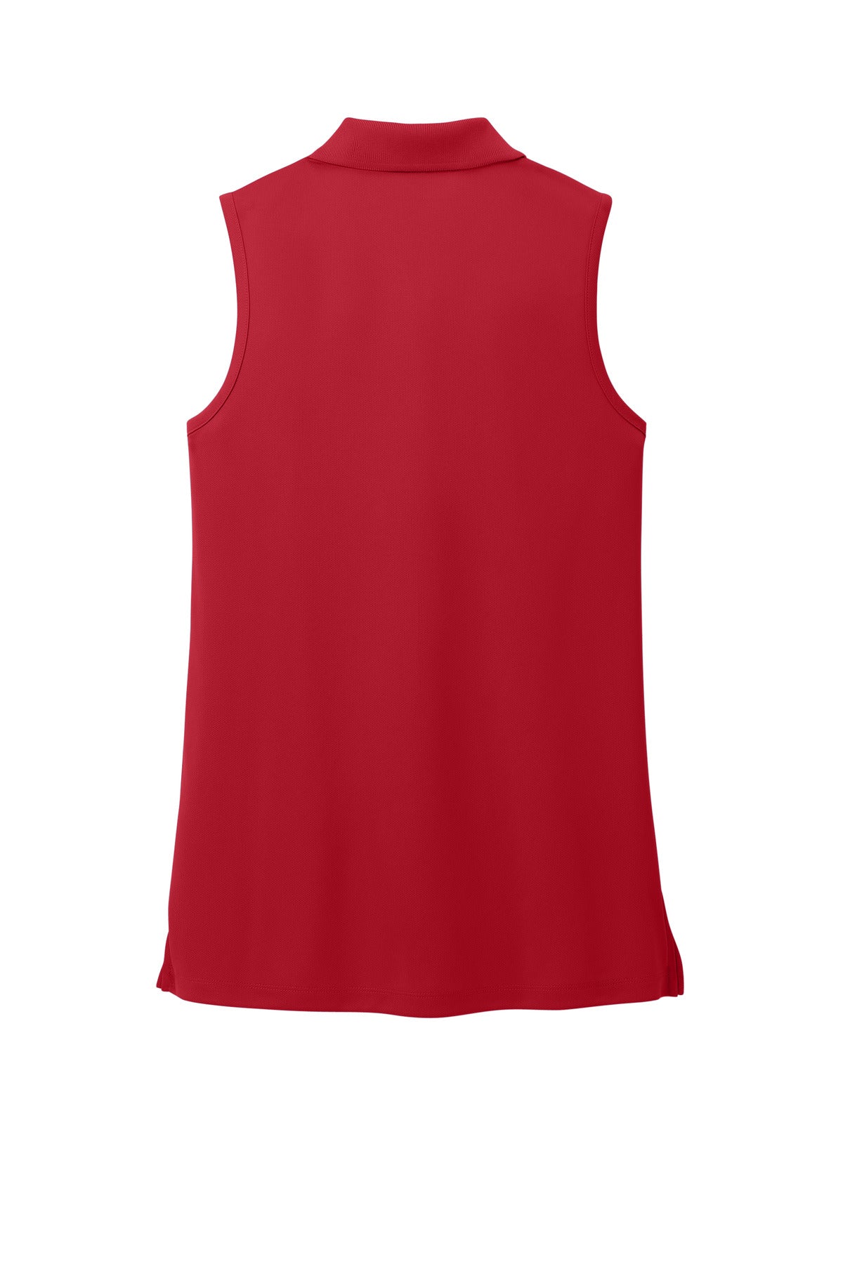 Port Authority Women's Dry Zone UV Micro-Mesh Sleeveless Polo - Rich Red
