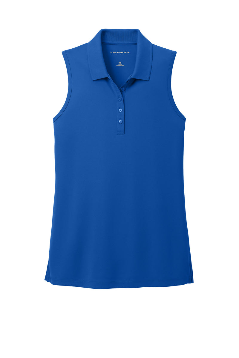 Port Authority Women's Dry Zone UV Micro-Mesh Sleeveless Polo - True Royal