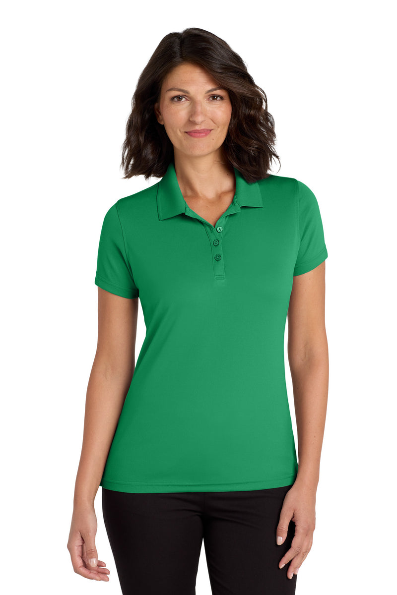 Port Authority Women's Dry Zone UV Micro-Mesh Polo - Bright Kelly Green