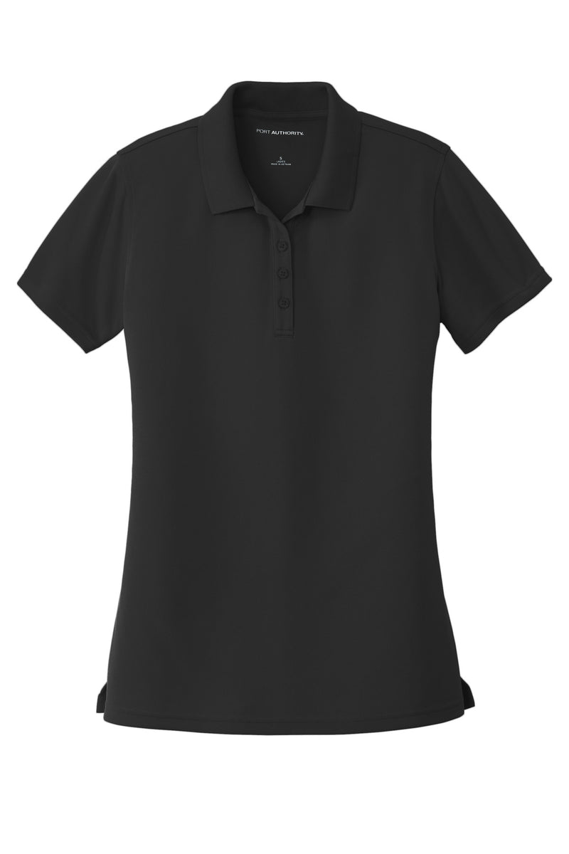 Port Authority Women's Dry Zone UV Micro-Mesh Polo - Deep Black
