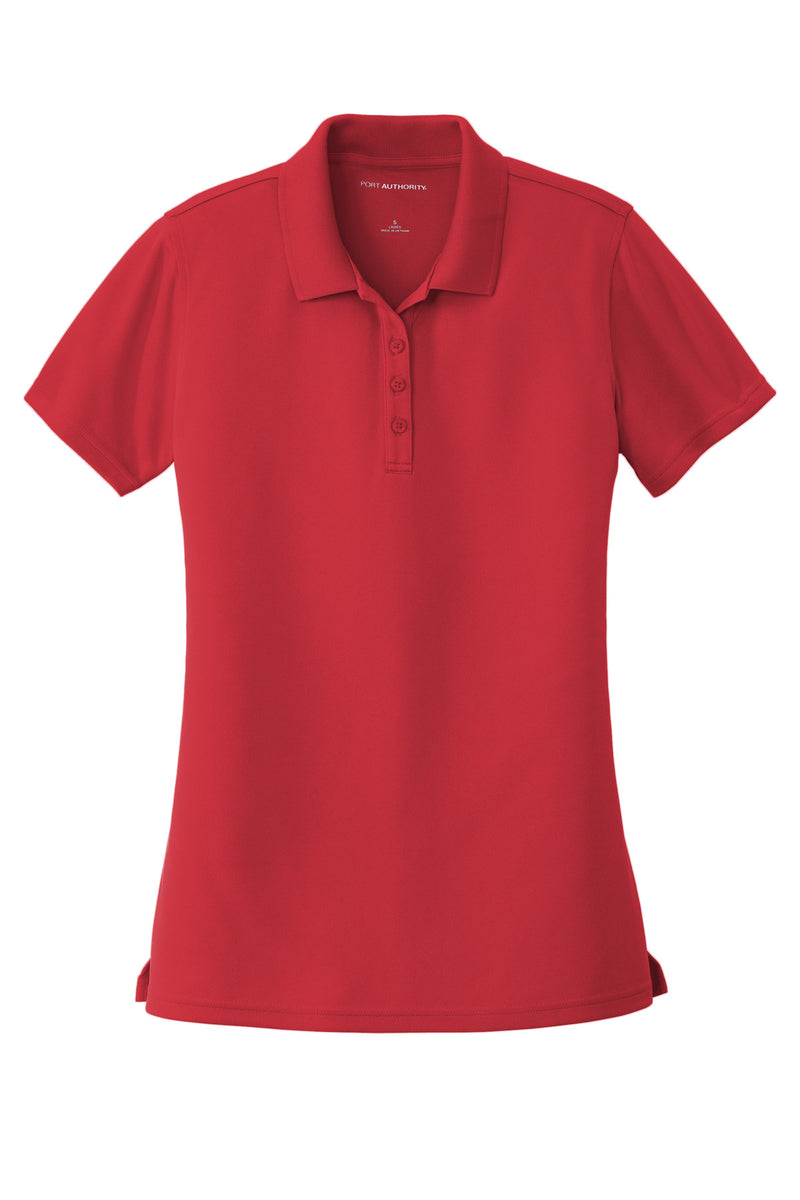 Port Authority Women's Dry Zone UV Micro-Mesh Polo - Rich Red