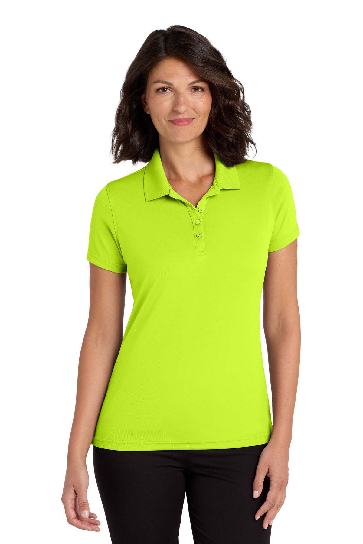 Port Authority Women's Dry Zone UV Micro-Mesh Polo - Safety Yellow