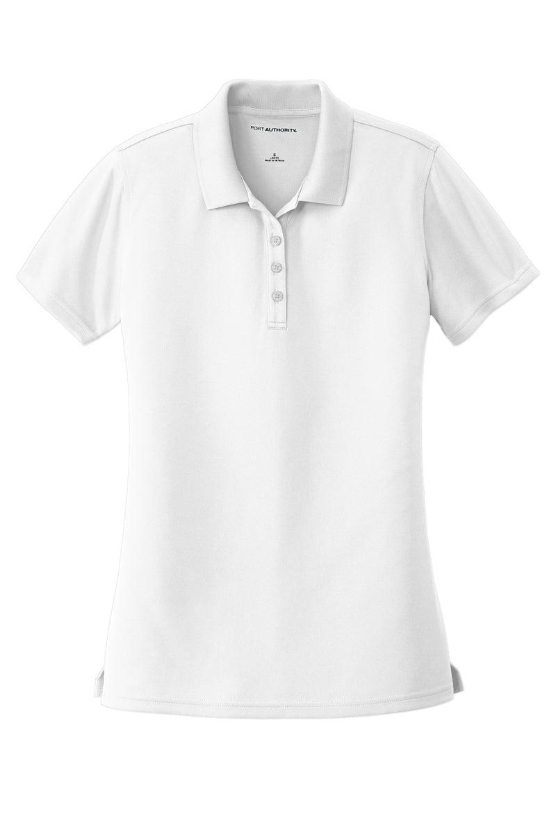 Port Authority Women's Dry Zone UV Micro-Mesh Polo - White