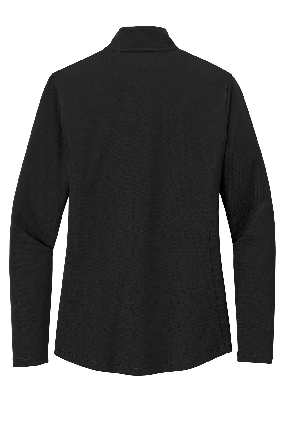 Port Authority Women's Dry Zone UV Micro-Mesh 1/4-Zip - Deep Black