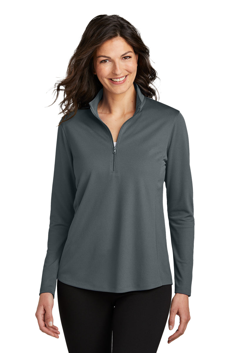 Port Authority Women's Dry Zone UV Micro-Mesh 1/4-Zip - Graphite