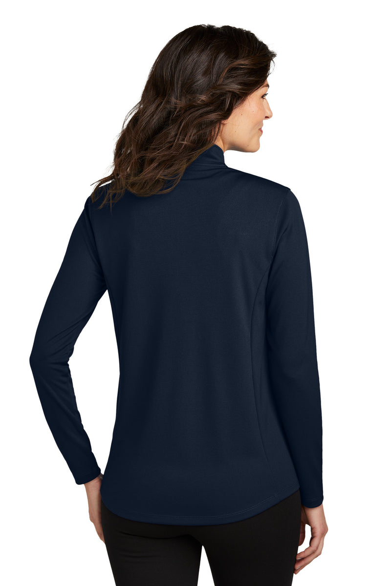 Port Authority Women's Dry Zone UV Micro-Mesh 1/4-Zip - River Blue Navy